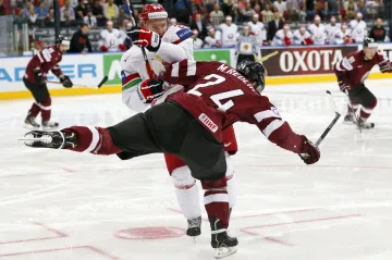 Utkání Lotyšsko – Bělorusko