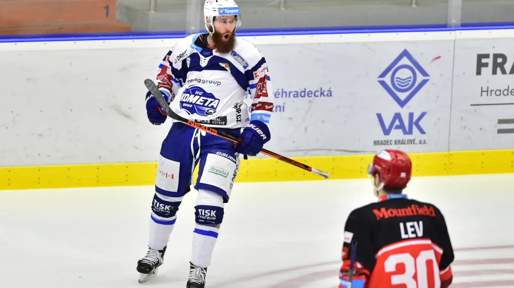 Kevin Tansey z Brna, který se prosadil proti Mountfieldu