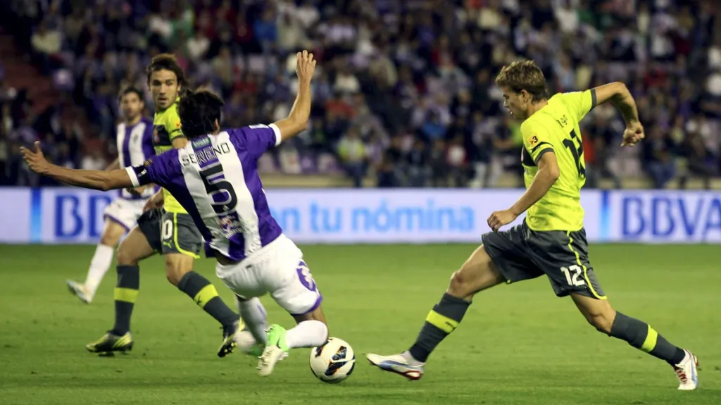 Utkání Valladolid - Espaňol