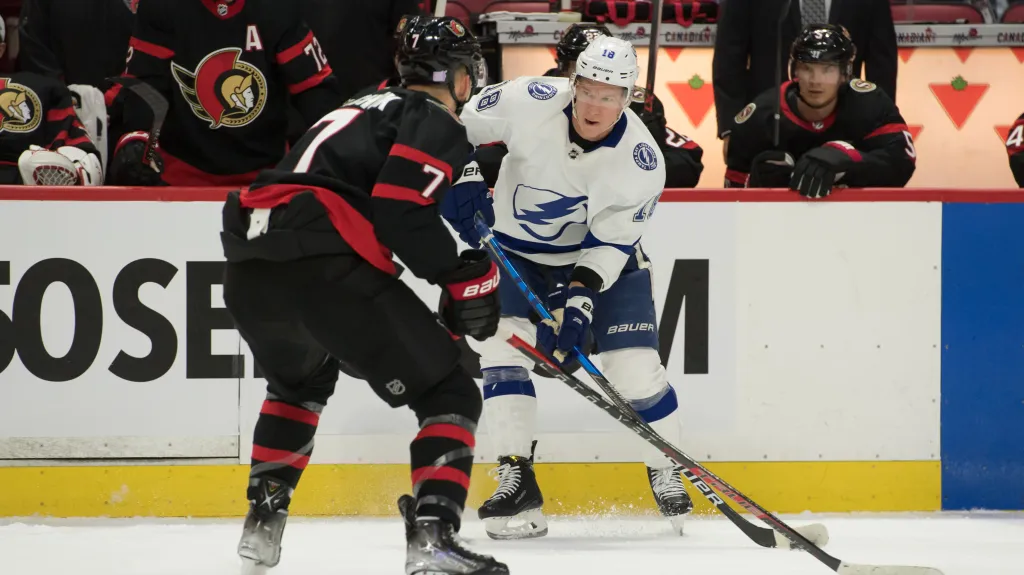 Ondřej Palát v utkání proti Ottawě