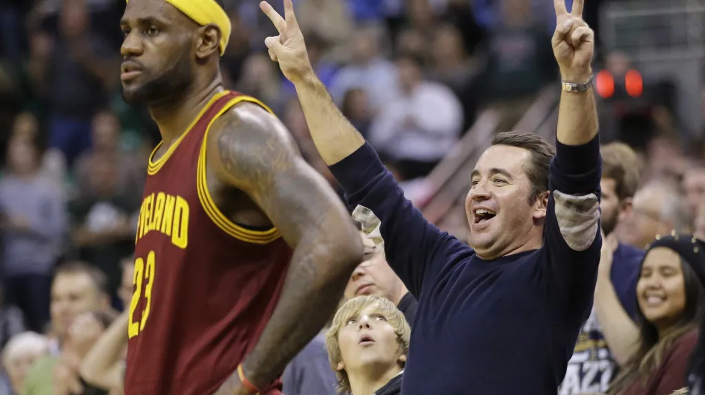 Zklamaný LeBron James