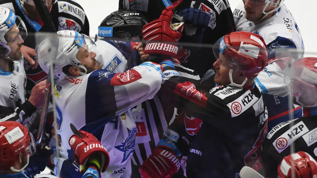 Utkání Třinec – Kometa Brno
