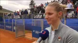 Plíšková: První set mi vyšel, ve druhém jsem měla problémy