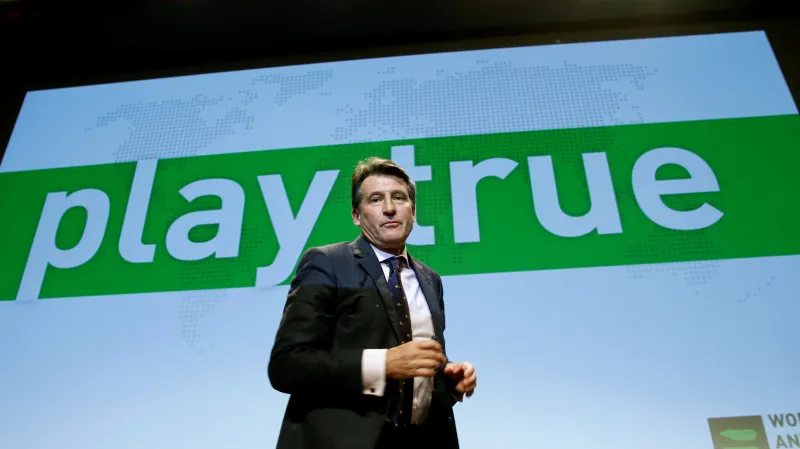 Prezident IAAF Sebastian Coe