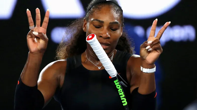 Serena Williamsová po triumfu na Australian Open