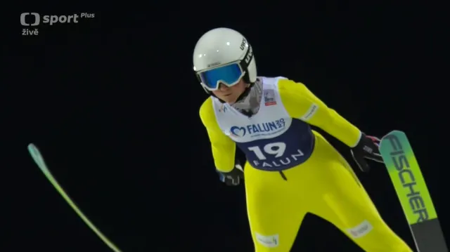 Podařený skok Kláry Ulrichové v 1. kole