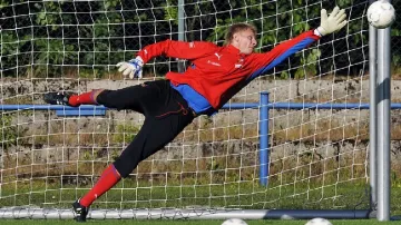 Brankář Zdeněk Zlámal