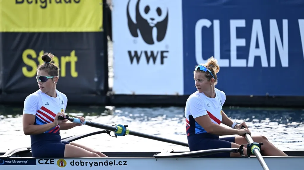 Dvojka bez kormidelnice – Radka Novotníková a Pavlína Flamíková