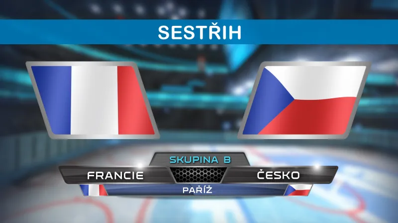 Sestřih utkání Francie - Česko