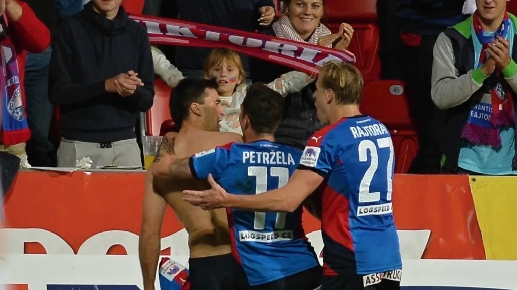 Radost plzeňských fotbalistů