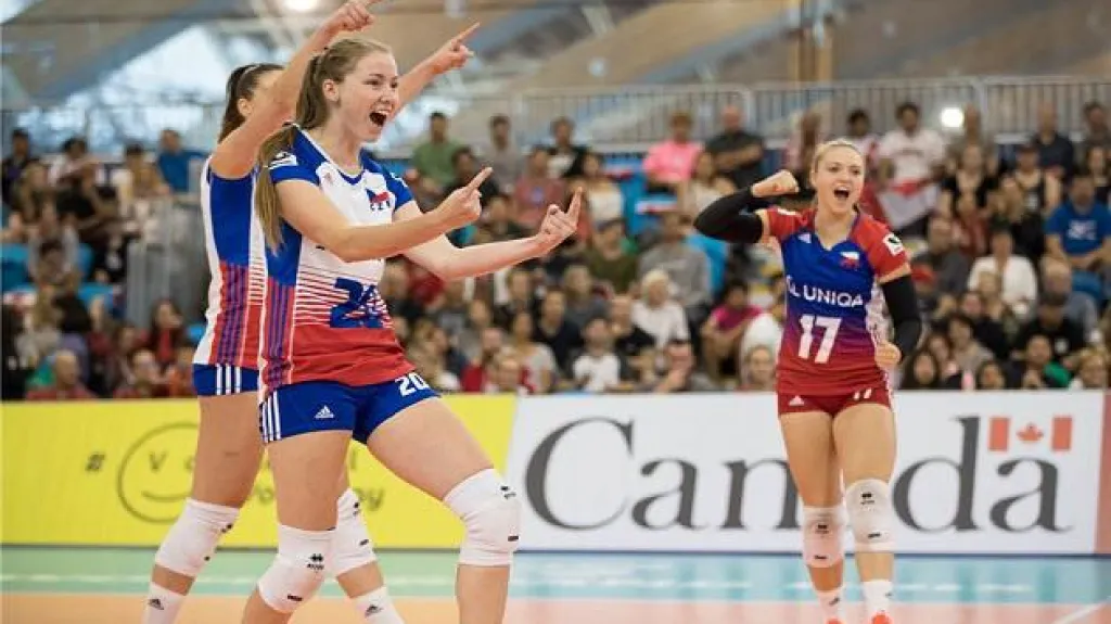 České volejbalistky