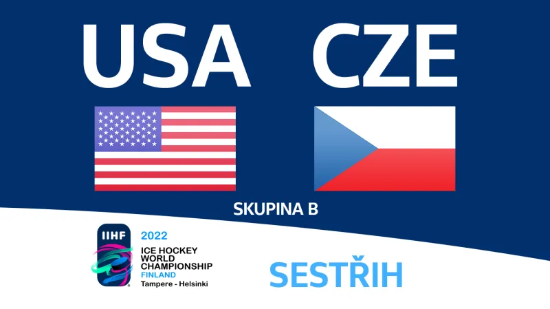 Sestřih utkání USA - Česko