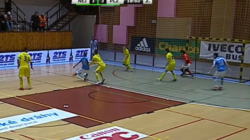 Futsalisté Plzně vyhráli ve Vysokém Mýtu 4:1