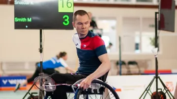 Šnajdar se na Czech Para Badminton International dostal do finále čtyřhry