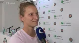 Vondroušová: V prvním setu jsem měla štěstí, v druhém jsem si to zas sama zkomplikovala