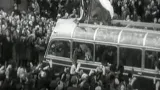 Přivítání hokejových šampionů v roce 1949