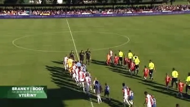 Utkání Pardubice - Slavia