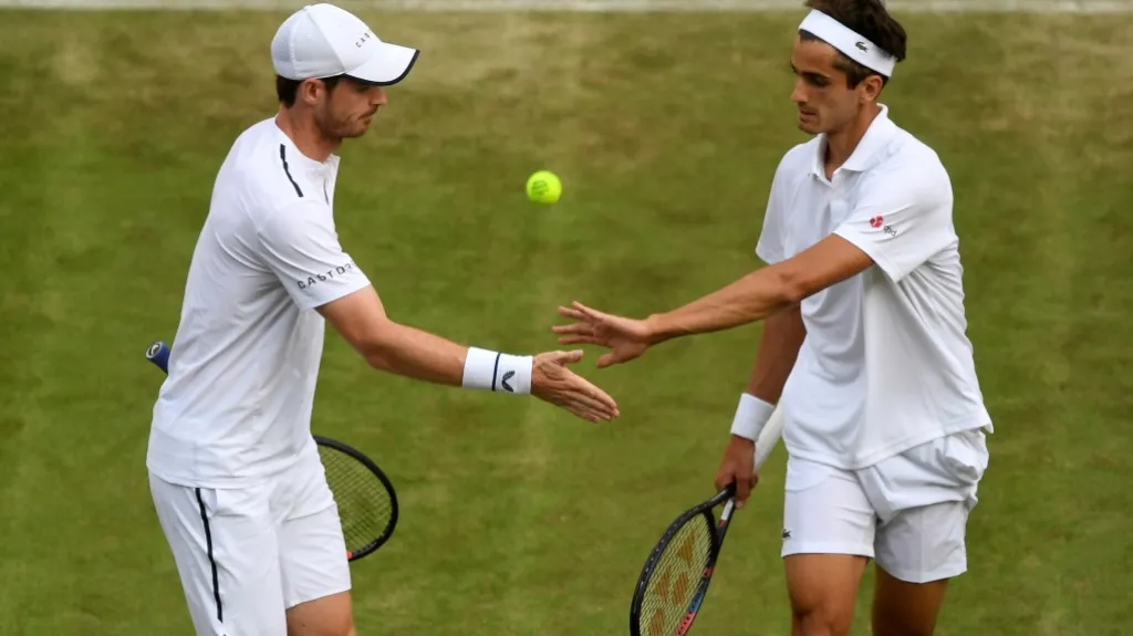 Andy Murray s Pierrem-Huguesem Herbertem