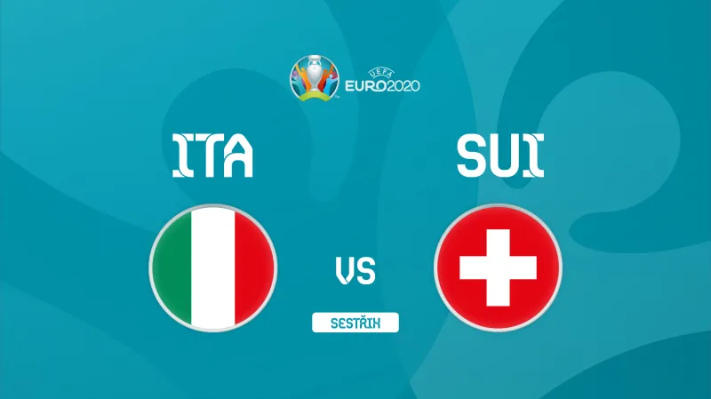 Sestřih utkání Itálie – Švýcarsko