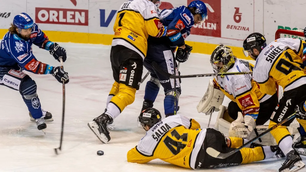 Utkání Litvínov - Kladno