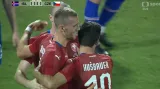 Gól v utkání Island - Česko: Souček - 0:1 (19. min.)