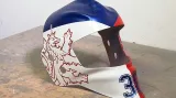 Designér Korál připravil olympijské masky brankářů Furcha a Francouze