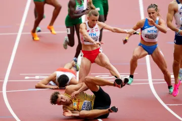 Lada Vondrová ve smíšené štafetě na MS