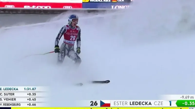 Ledecká vykopla sezonu skvěle, ovládla sjezd SP na lyžích v Lake Louise