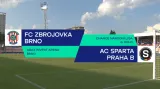 Sestřih utkání Brno – Sparta B