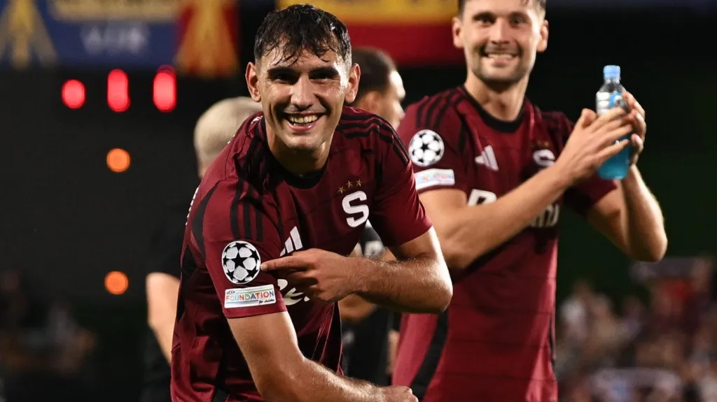 Sparťanský záložník Qazim Laci