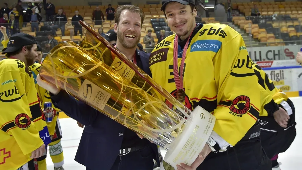 Jakub Štěpánek v dresu Bernu