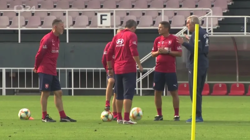 Fotbalová reprezentace je pospolu a připravuje se na Žižkově