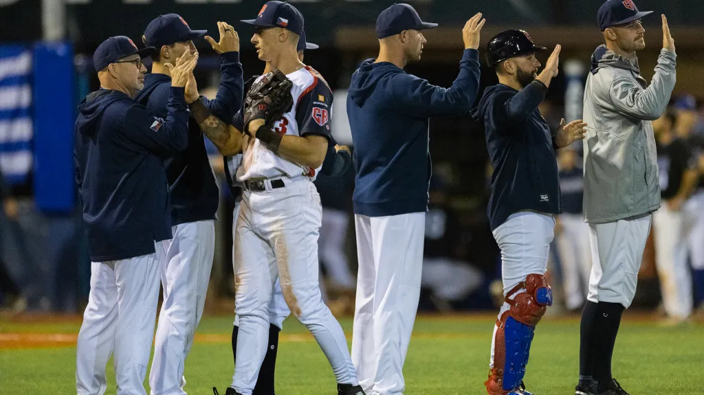 Čeští baseballisté na domácím ME