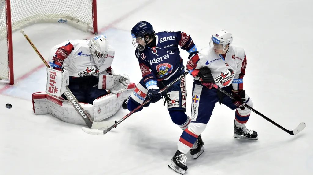 Střídající brankář Hamerlík nezabránil prohře s Vítkovicemi