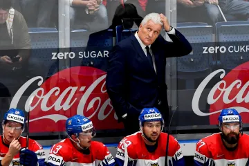 Miloš Říha na lavičce české reprezentace