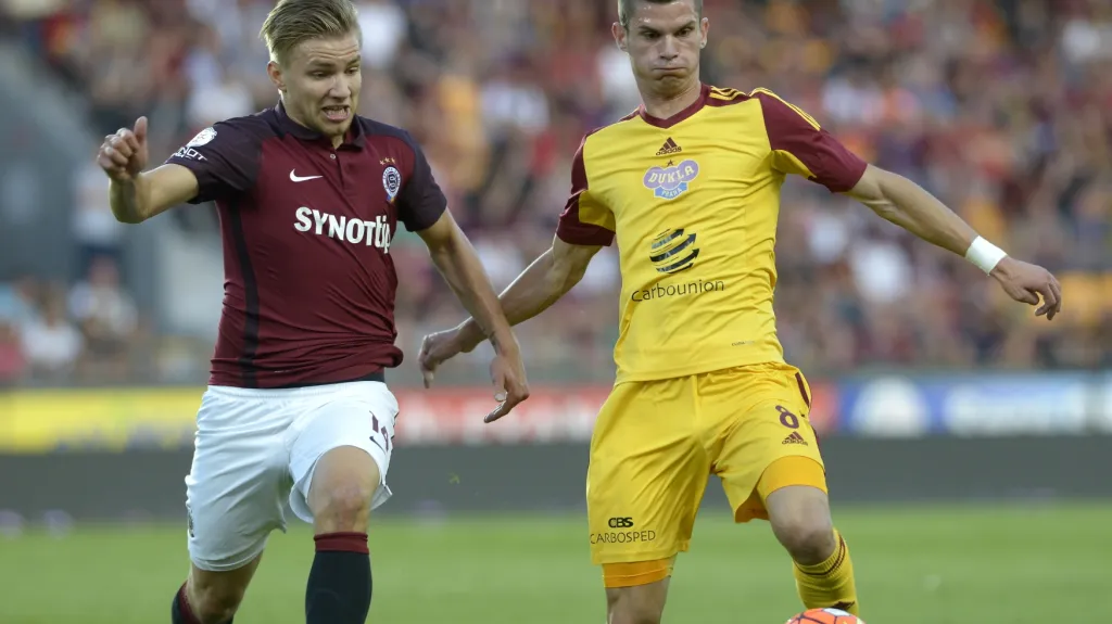 Utkání Dukla - Sparta