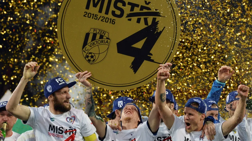 Titul za sezonu 2015/2016 patří Plzni