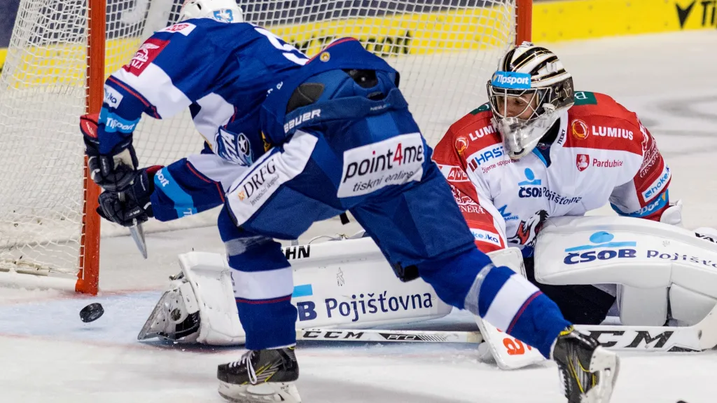 Utkání Pardubice - Brno