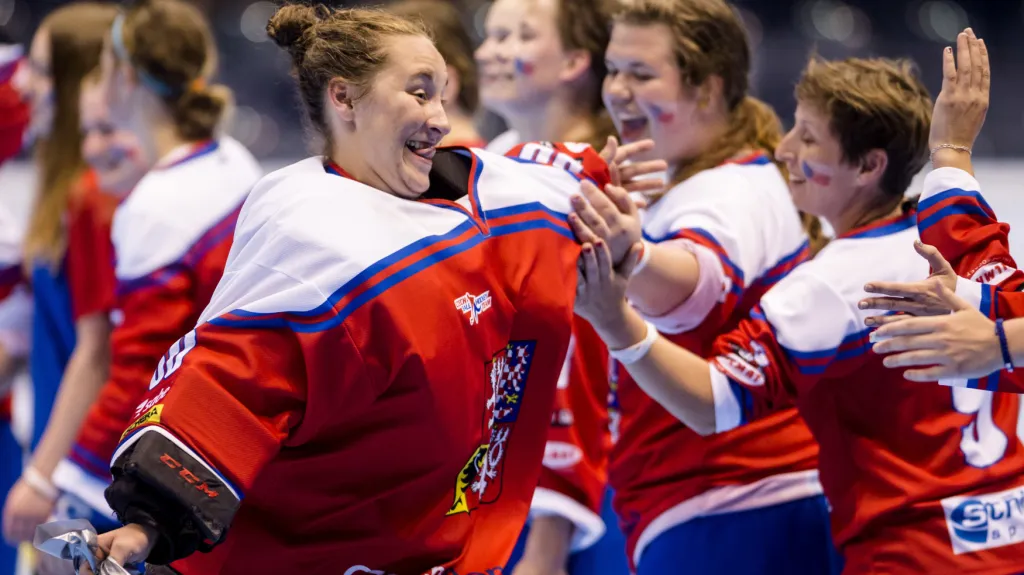 České hokejbalistky