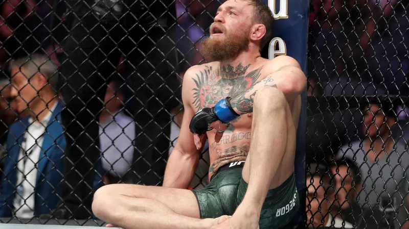 Poražený Conor McGregor