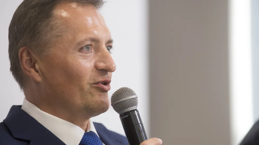 Majitel Dynama Pardubice Petr Dědek