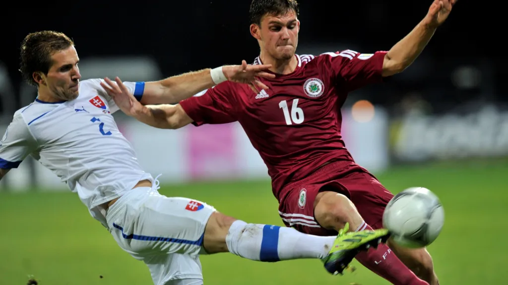 Valerijs Šabala (vpravo)