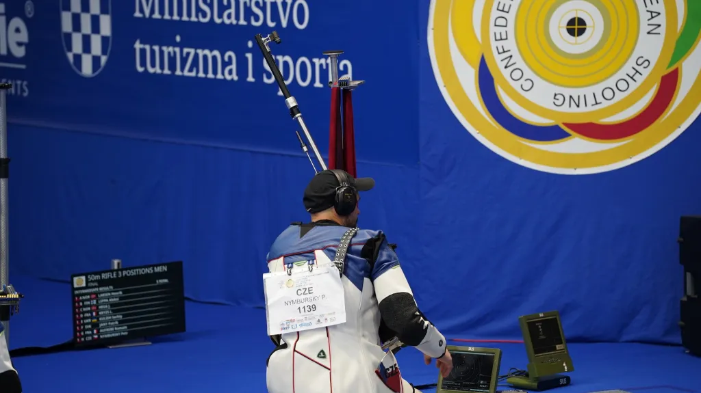 Petr Nymburský v boji o bronz na ME