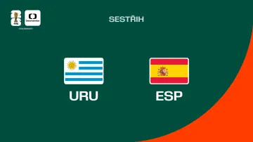 Sestřih utkání Uruguay – Španělsko