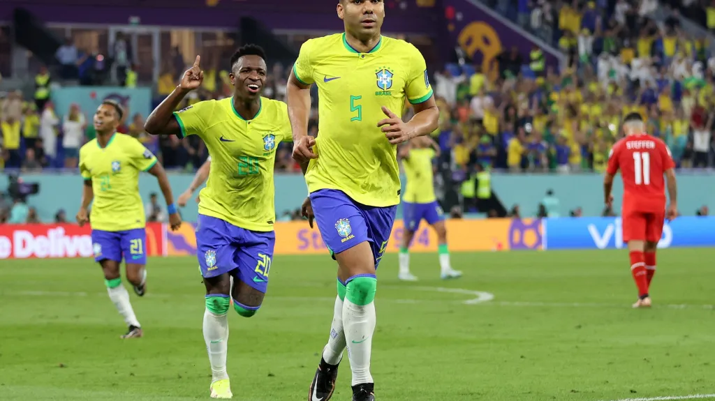 Casemiro se prosadil proti Švýcarsku