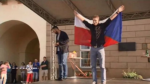 Reportáž z přivítání Leopolda Königa v Moravské Třebové