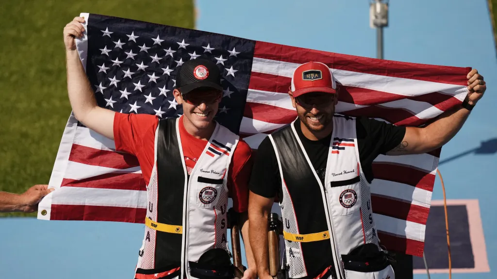 Zlato a stříbro ze skeetu si rozdělili Američané Hancock a Prince