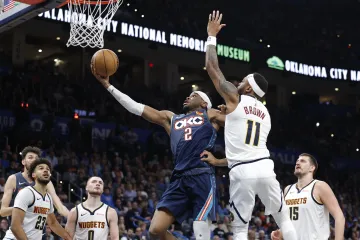 Uzdravený Gilgeous-Alexander táhl Oklahomu, Detroit zdolal v prodloužení Cleveland