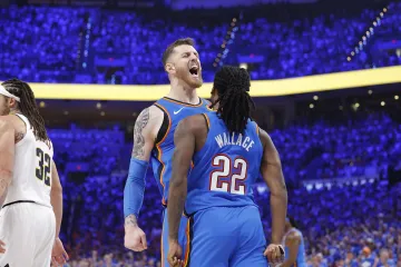 Radost hráčů Oklahomy