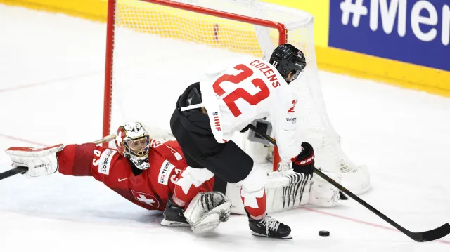 Samostatné nájezdy v utkání Kanada – Švýcarsko